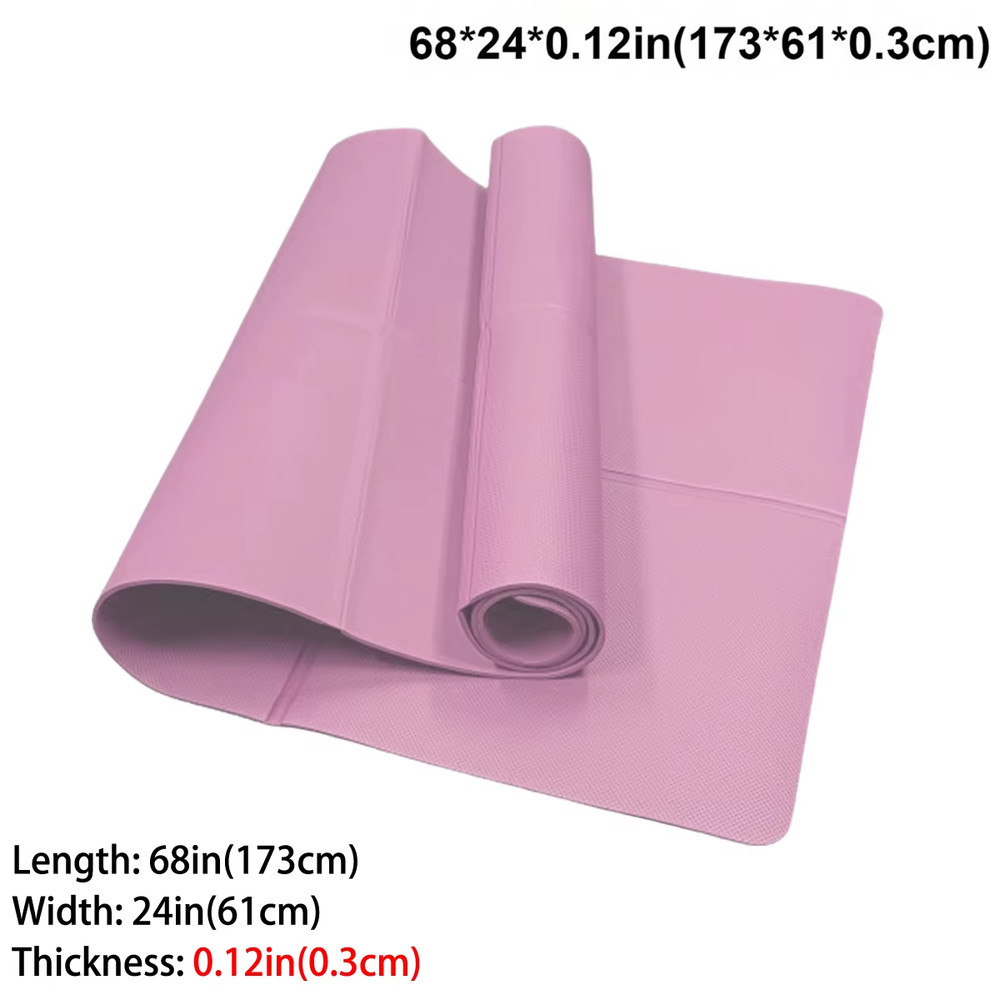 Foldable Yoga Mat Eco Friendly EVA Folding Travel Fitness Exercise Mat 3Mm/4Mm/6