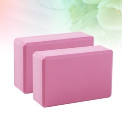 2 PCS Small Yoga Blocks Exercise Equipment for Women Brick Workout