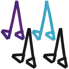4 Pcs Yoga Mat Strap – Adjustable Carrier and Sling With Multiple Color Choic…