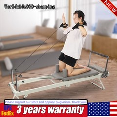 Pilates Reformer Machine Foldable Yoga Fitness Pilates Exercise Equipment 120kg