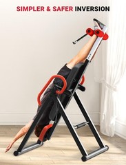 Gravity Heavy Duty Inversion Table with Headrest & Adjustable Protective Belt…