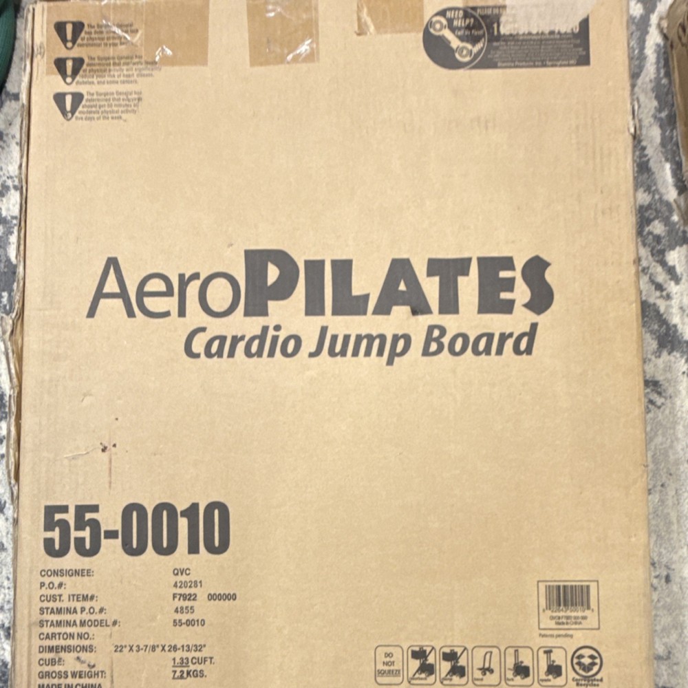 AeroPilates Cardio Jump Board 55-0010 Pilates Equipment 22in x 7.2kg