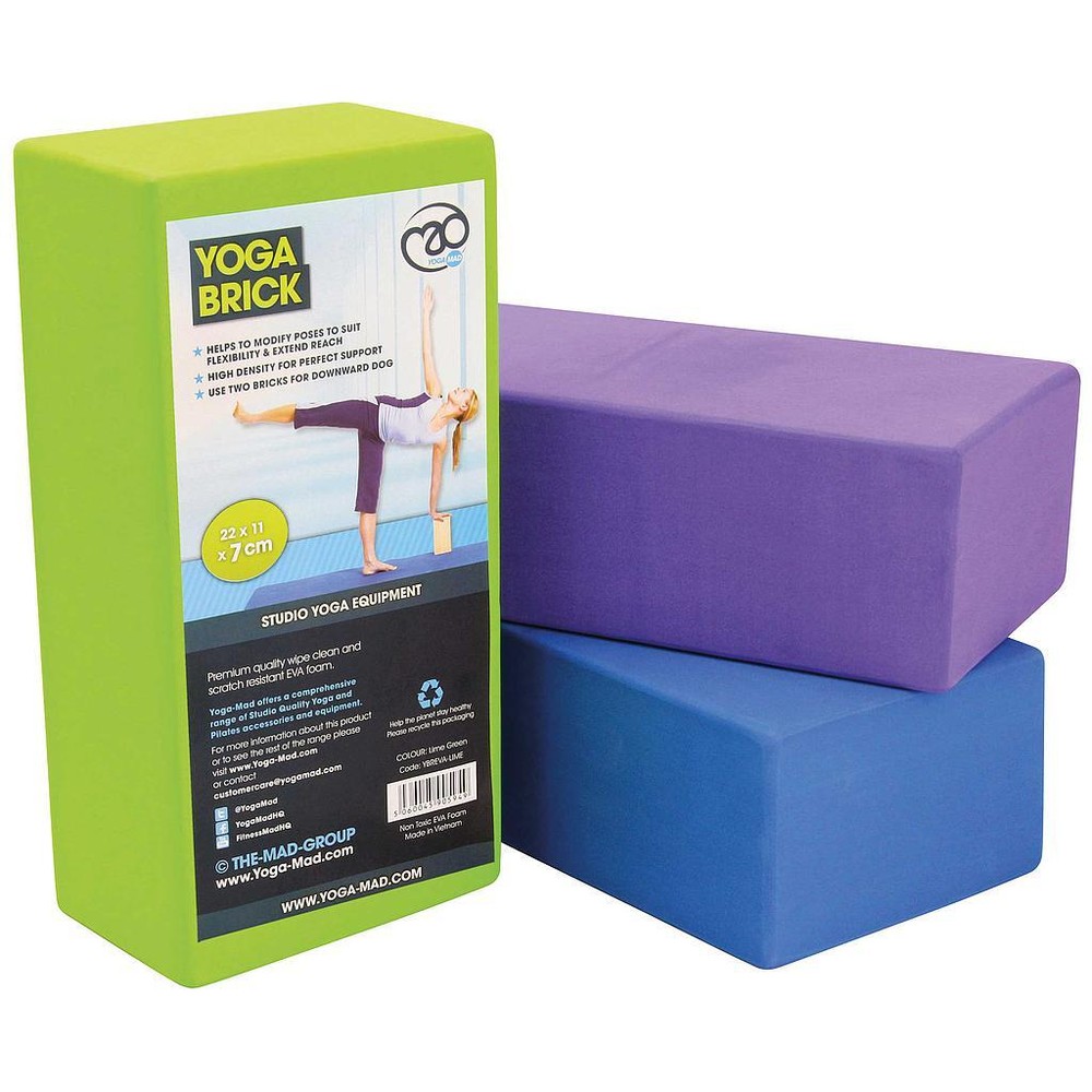Fitness-Mad Hi-density Yoga Brick -DS