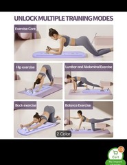 Portable Pilates Reformer Board Foldable Core Ab Trainer Home Gym – New