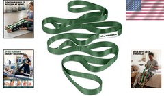 Lightweight 1.6-Ounce Stretching Strap – Ideal for PT, Yoga, and Mobility Aid