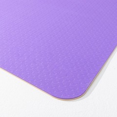 Two-tone TPE Yoga Mat, Extra Long, Women’s Fitness Mat, Non-slip, for Home Use