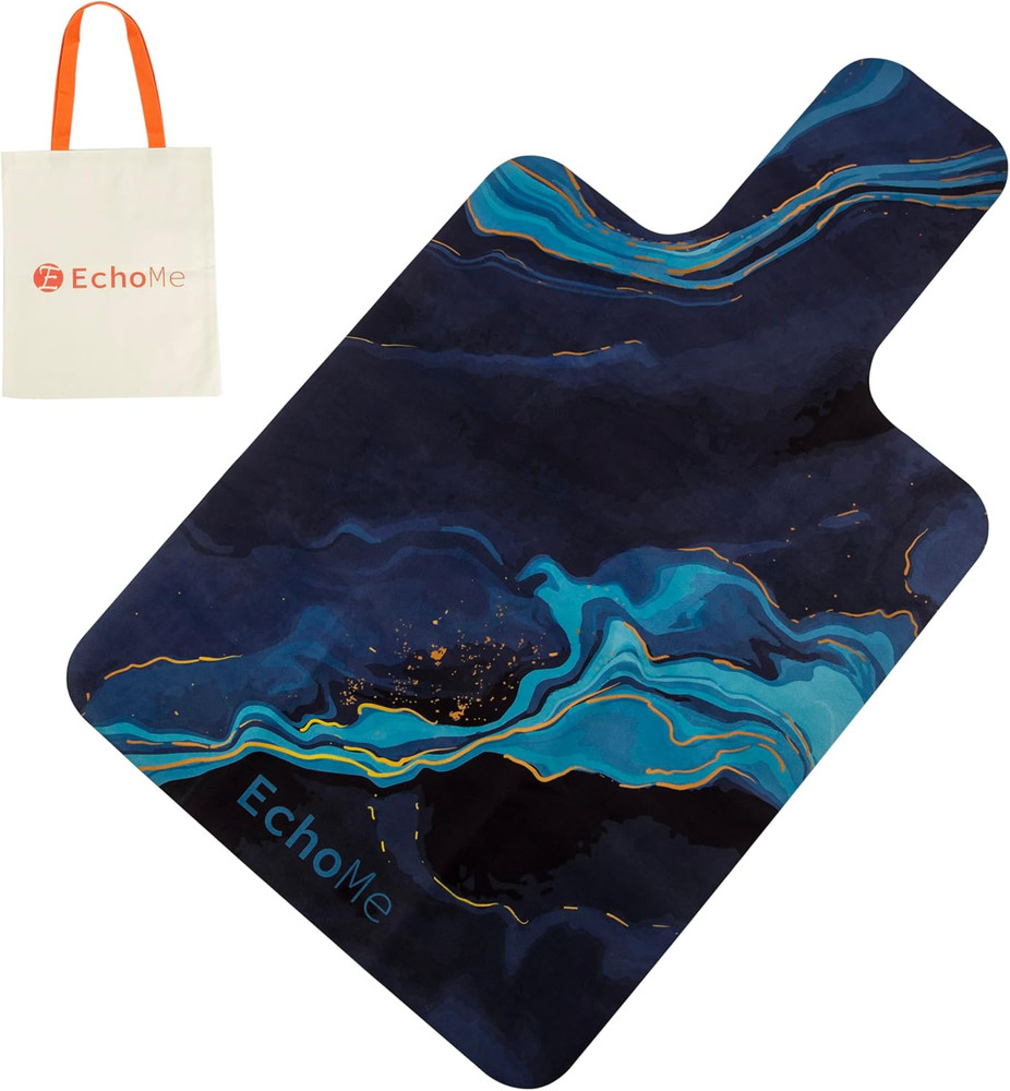 Pilates Reformer Mat Towel with Shoulders, Pilates Reformer Cover with Great Gri