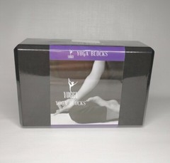 Yoga Block Black Foam