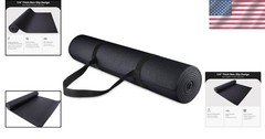 Lightweight 1/4-Inch Yoga Mat with Dual-Sided Grip – Perfect for Home & Studio