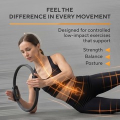 Pilates Ring – 13 Inch Magic Circle Pilates Ring – Toning Inner Thigh Exercis…
