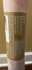 YOGA DESIGN LAB The Combo Yoga Mat Tribeca Sand 70″ x 24″ x 3.5 mm