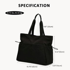 Yoga Bags for Gym Tote Bag with Adjustable Mat Holder Shoulder Bags Carrier C…