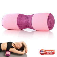 Hapo Yoga Bolster Pillow Waist Hips Neck Support Slow Rebound Foam Cushion