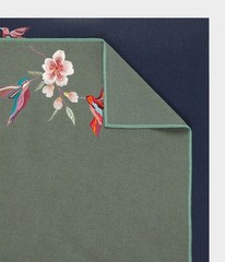 Manduka Yogitoes Nectar Blossom Hummingbird Yoga Mat Towel Skidless NEW Limited