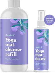 Yoga Mat Cleaner Spray – Peaceful Lavender, 4 Fl Oz – Organic Essential Oils