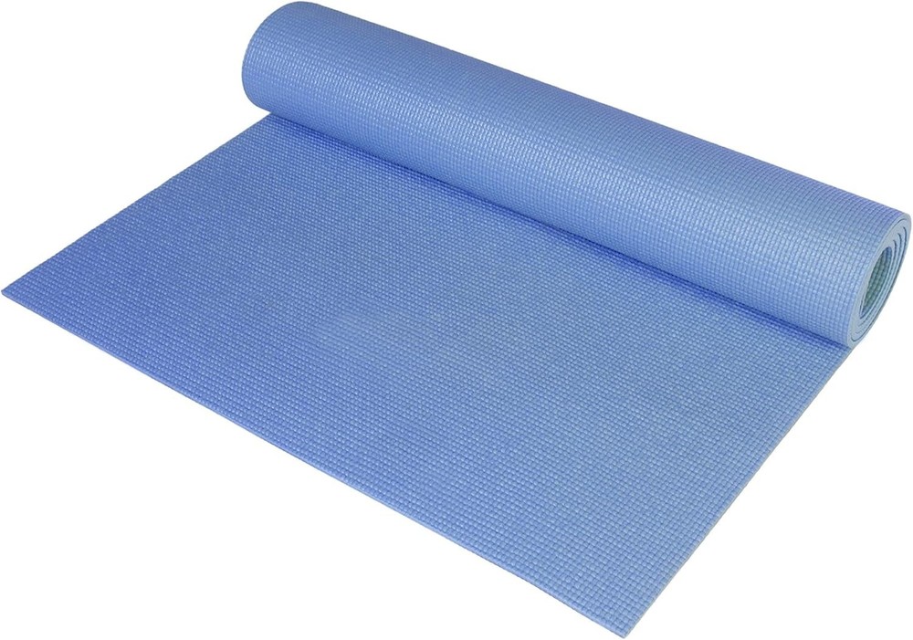 Portable and Durable Blue Yoga Mat – Non-Slip Surface for Peaceful Practice