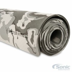 Victor Fitness VYGC2 Premium Non-Slip Texture TPE Yoga Mat Gray Camouflage