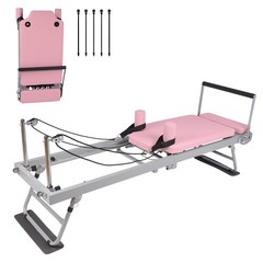 📶77.5″ Pilates Reformer Machine Foldable Pilates Equipment for Home Gym Workout