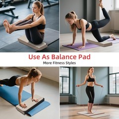 1/2 Inch Extra Thick Yoga Mat Pilates Equipment, 70″x24″ Odorless Workout Mat…