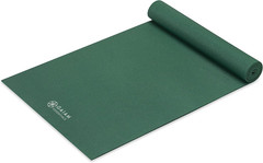 Gaiam Essentials 1/4″ Yoga & Pilates Mat with Easy-Cinch Carrier Strap