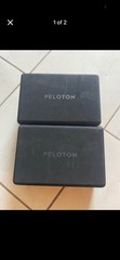 Peloton Yoga Block Black Foam (4x6x9 in) YG-BL-A-02 Lot of 2