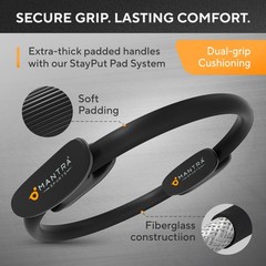 Pilates Ring – 13 Inch Magic Circle Pilates Ring – Toning Inner Thigh Exercis…