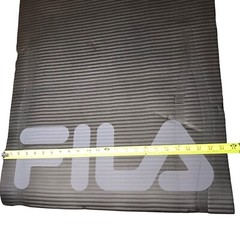 FILA Yoga Mat Sling Carrying Handle Fitness Foam Stretching Pad 3/8″ Thick 10mm