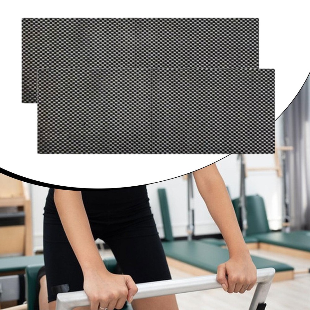 2Pcs Pilates Nonslip Mat Gripper Mat for Women Men Cuttable 9.84inchx23.62inch