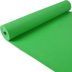 Durable 1/4-Inch High Density Yoga Mat with Anti-Tear Design & Carrying Strap