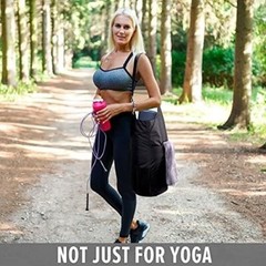 Yoga Mat Bag Carrier for 1/2, 1/3, 1/4-Inches Thick Exercise Yoga Mat, Waterproo