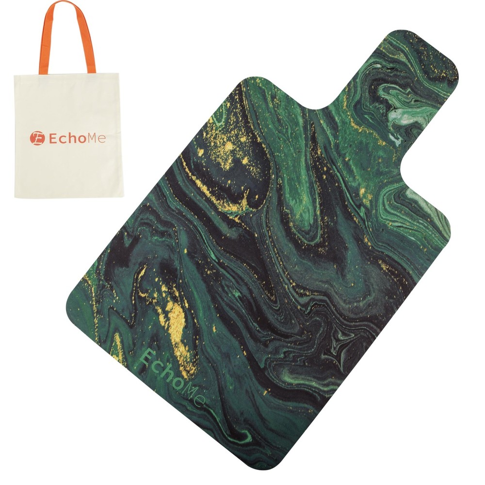 Echome Pilates Mat for Reformer, Non Slip Towel, Portable with Mesh Bag