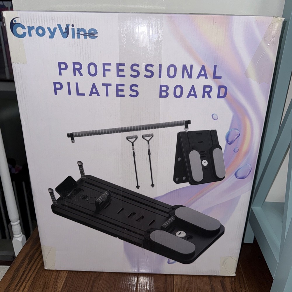 JANUA Pilates Board – 5 in 1 Pilates Reformer Set, Multi-Purpose Foldable