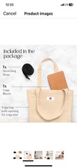 Shoppymind Yoga Mat Travel Carry Bag W/ Block Stretching Band Adjustable Strap