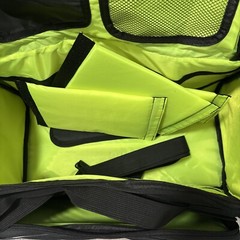 Multifunctional Sports Handbag Lightweight Large Zipper Gym Bag Letter Pattern O