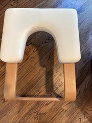 FeetUp Feet Up Yoga Inversion Trainer Headstand Bench Chair Padded White