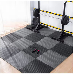 Yoga Mat Fitness Foam Floor Tile Protection Pad 16 pcs Luxury Premium Non Slip