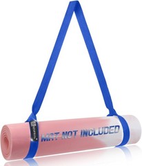 Adjustable Yoga Mat Sling Carrier – Eco-Friendly, Two-in-One for Ease & Style