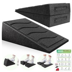 Slant Board for Calf Stretching, 5 Adjustable Angles Incline Board for Squat …