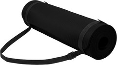 Yoga Mat, 1/2-Inch Extra Thick High Density Exercise Mat, Anti-Tear Exercise …