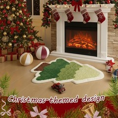 Doormat Christmas, Non Slip Christmas Tree Gingerbread Man Bath Mat, We…