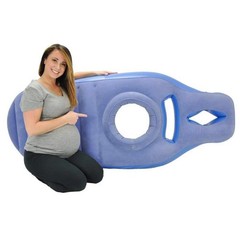 Inflatable Pregnancy Pillow Full Body Maternity Airbed for Tummy Sleeping Suppor