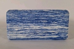 New Lululemon Lift and Lengthen Yoga Block Ocean Tide Blue and White Sold Out