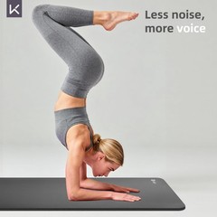 Extra Thick 15mm Yoga Mat 72″x32″ Non-Slip Exercise Mat for Pilates, Stretching,