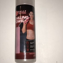Bally Total Fitness Chilling Towel Pink