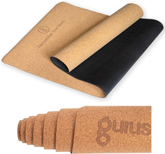 Sweat Proof Durable Cork Yoga Mat Thick Non Slip Exercise Mat for Home Workout