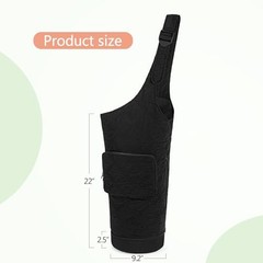 Yoga Mat Bag with Wet Pocket, Bottle Pocket and Mat Secure Straps, Yoga Mat
