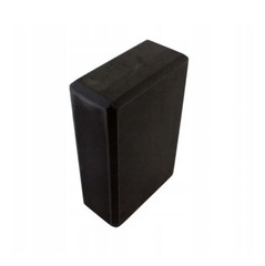 Yoga Block Two Units Black Exercise Blocks Eva Cube Balance Brick Pilates Gym