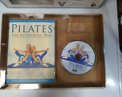 PILATES The Authentic Way Book and DVD Box Set by Dina Matty and Keft Burdell