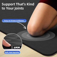 Extra Large Yoga Mat – 72″X48″ or 78″X57″, 1/4″–1/2″ Thick Mat for Women & Men,