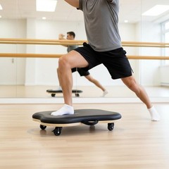 Pilates Roller Balance Board Yoga Slider Women Core Train Balancing Equipment